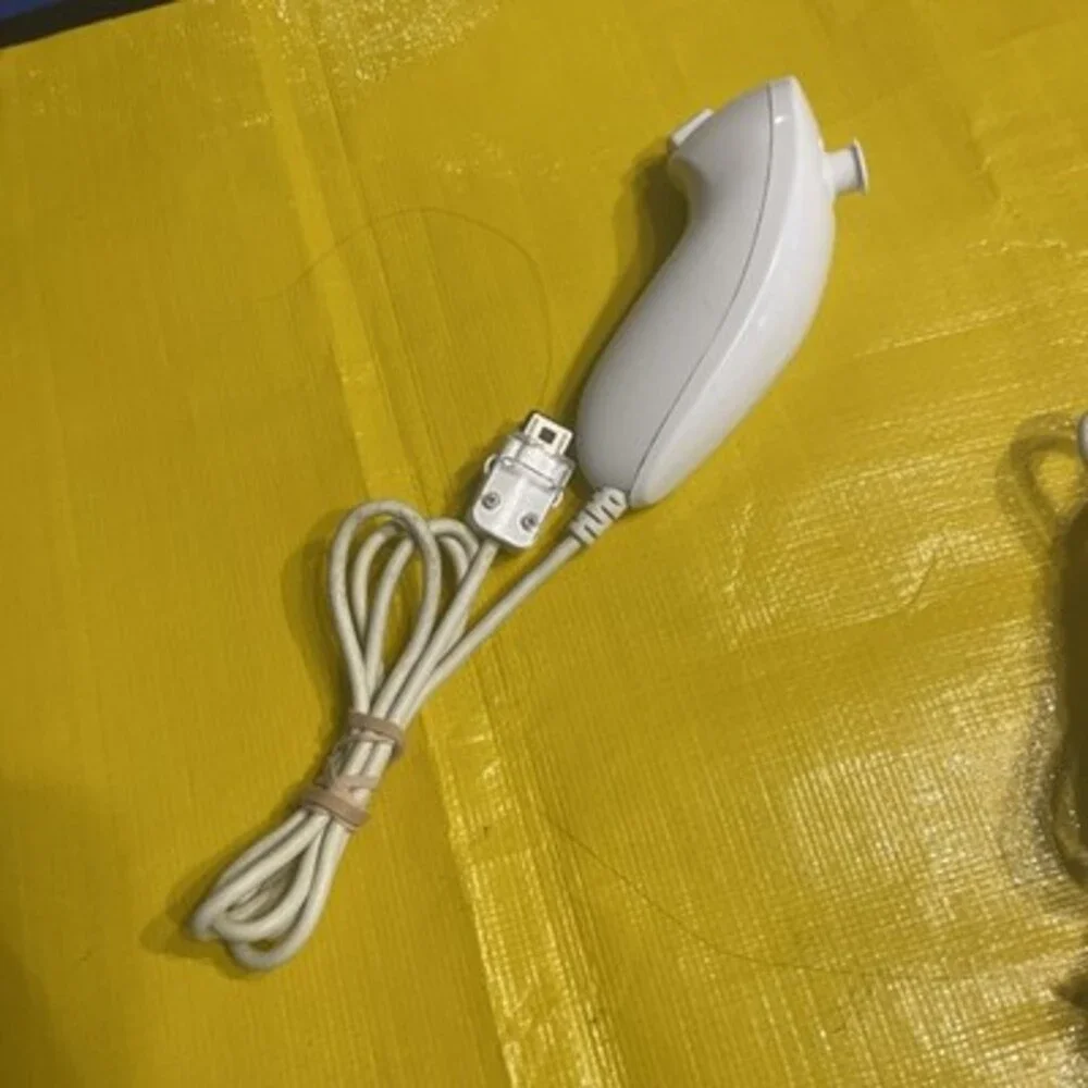 wii nunchuck white